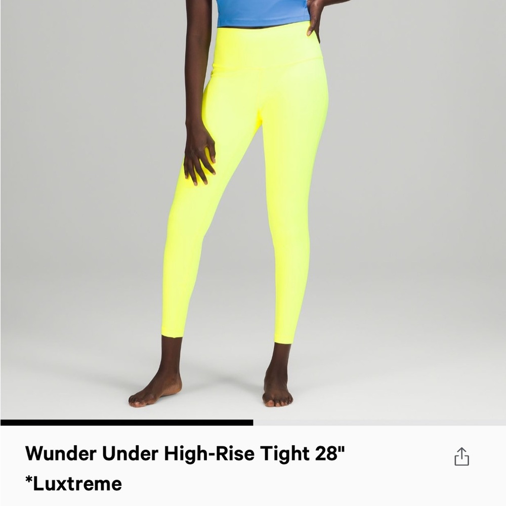 Lululemon leggings size 4